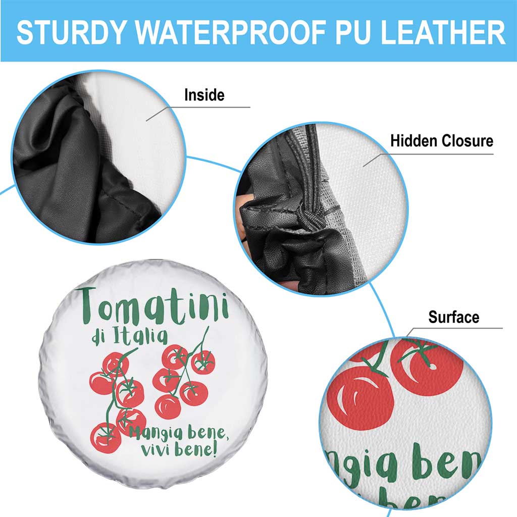 Italian Tomato Spare Tire Cover Tomatini Di Italia Vegetable Garden Lover - Wonder Print Shop