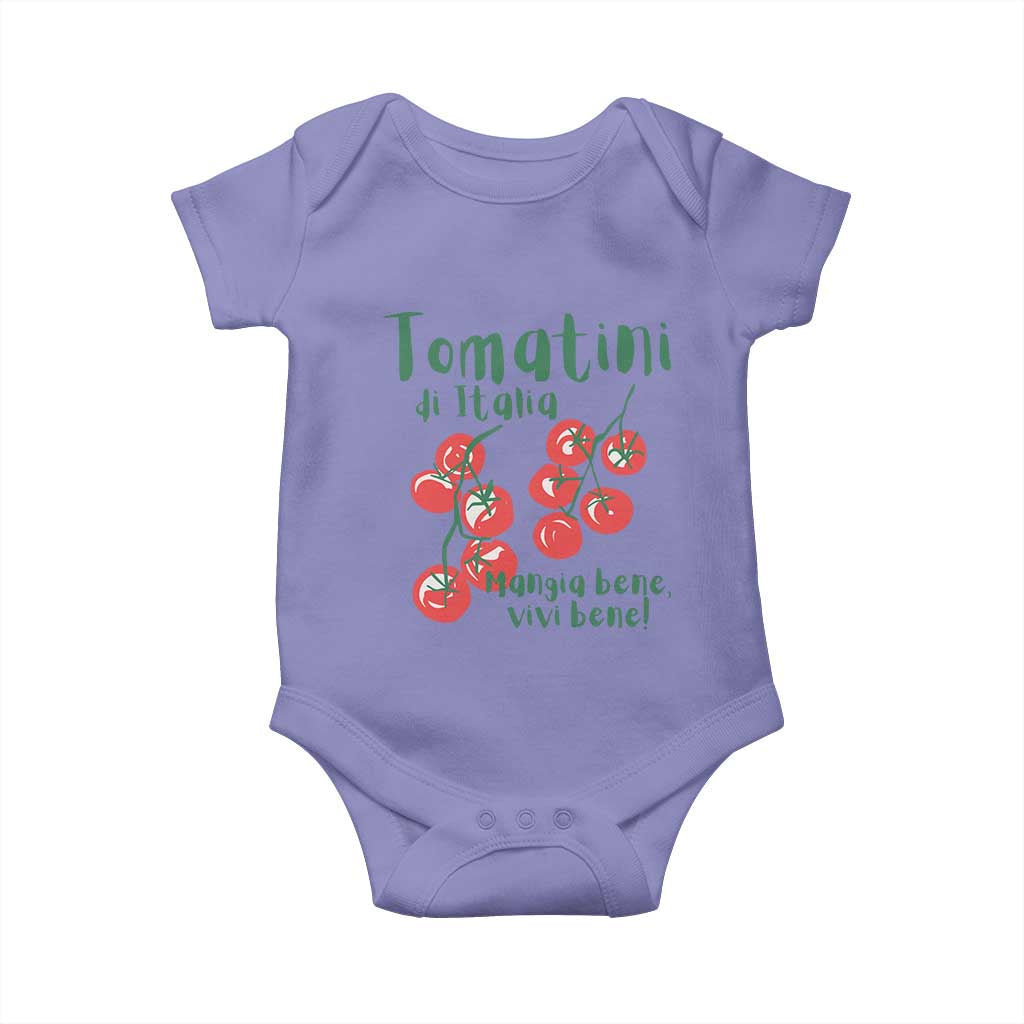 Italian Tomato Baby Onesie Tomatini Di Italia Vegetable Garden Lover - Wonder Print Shop