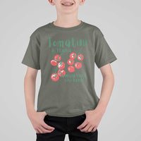 Italian Tomato T Shirt For Kid Tomatini Di Italia Vegetable Garden Lover - Wonder Print Shop