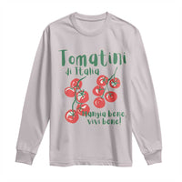Italian Tomato Long Sleeve Shirt Tomatini Di Italia Vegetable Garden Lover - Wonder Print Shop