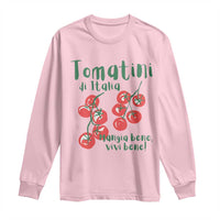 Italian Tomato Long Sleeve Shirt Tomatini Di Italia Vegetable Garden Lover - Wonder Print Shop