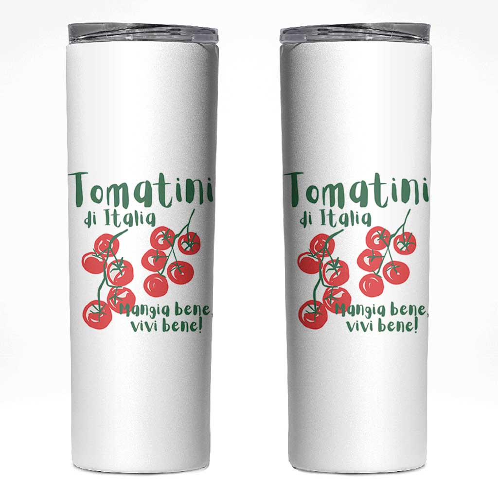 Italian Tomato Skinny Tumbler Tomatini Di Italia Vegetable Garden Lover - Wonder Print Shop