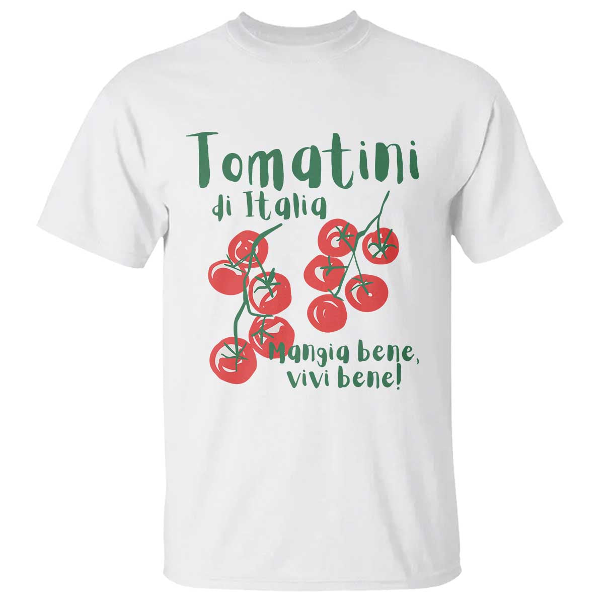 Italian Tomato T Shirt Tomatini Di Italia Vegetable Garden Lover - Wonder Print Shop