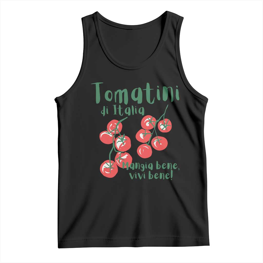 Italian Tomato Tank Top Tomatini Di Italia Vegetable Garden Lover - Wonder Print Shop