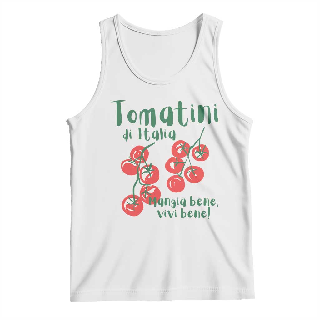 Italian Tomato Tank Top Tomatini Di Italia Vegetable Garden Lover - Wonder Print Shop