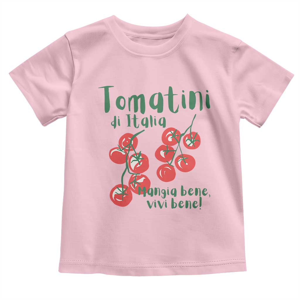 Italian Tomato Toddler T Shirt Tomatini Di Italia Vegetable Garden Lover - Wonder Print Shop