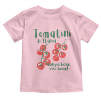 Italian Tomato Toddler T Shirt Tomatini Di Italia Vegetable Garden Lover - Wonder Print Shop