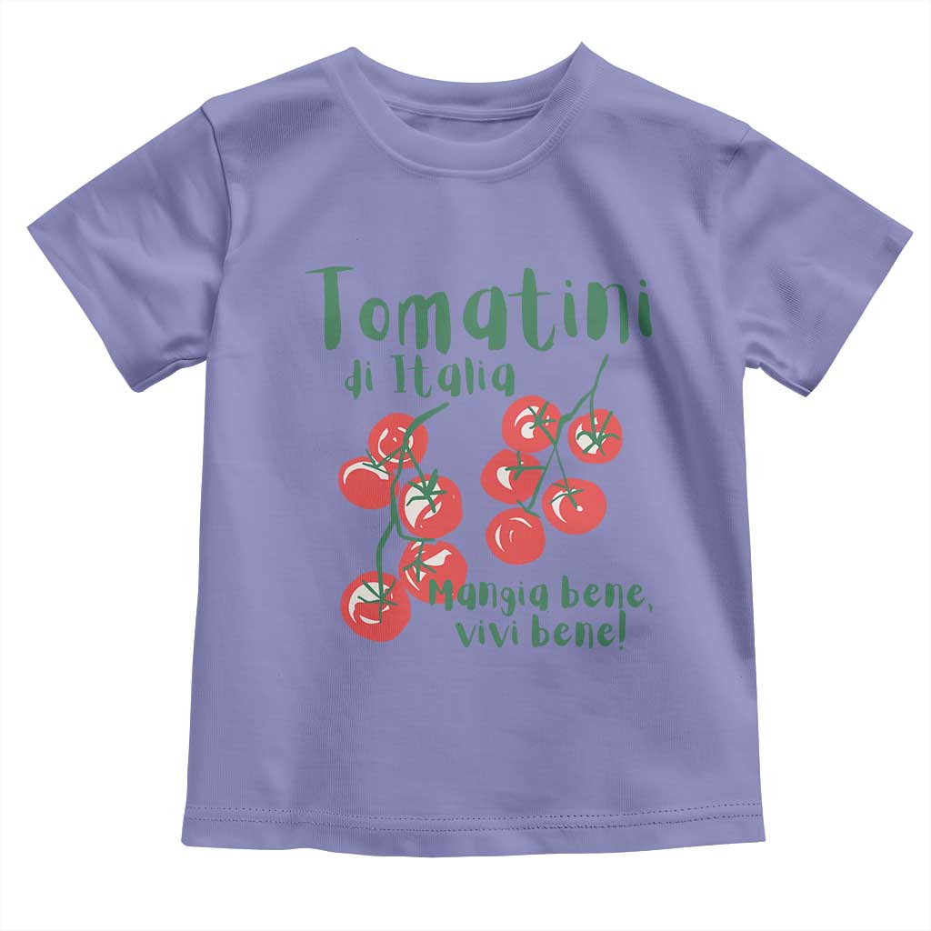 Italian Tomato Toddler T Shirt Tomatini Di Italia Vegetable Garden Lover - Wonder Print Shop