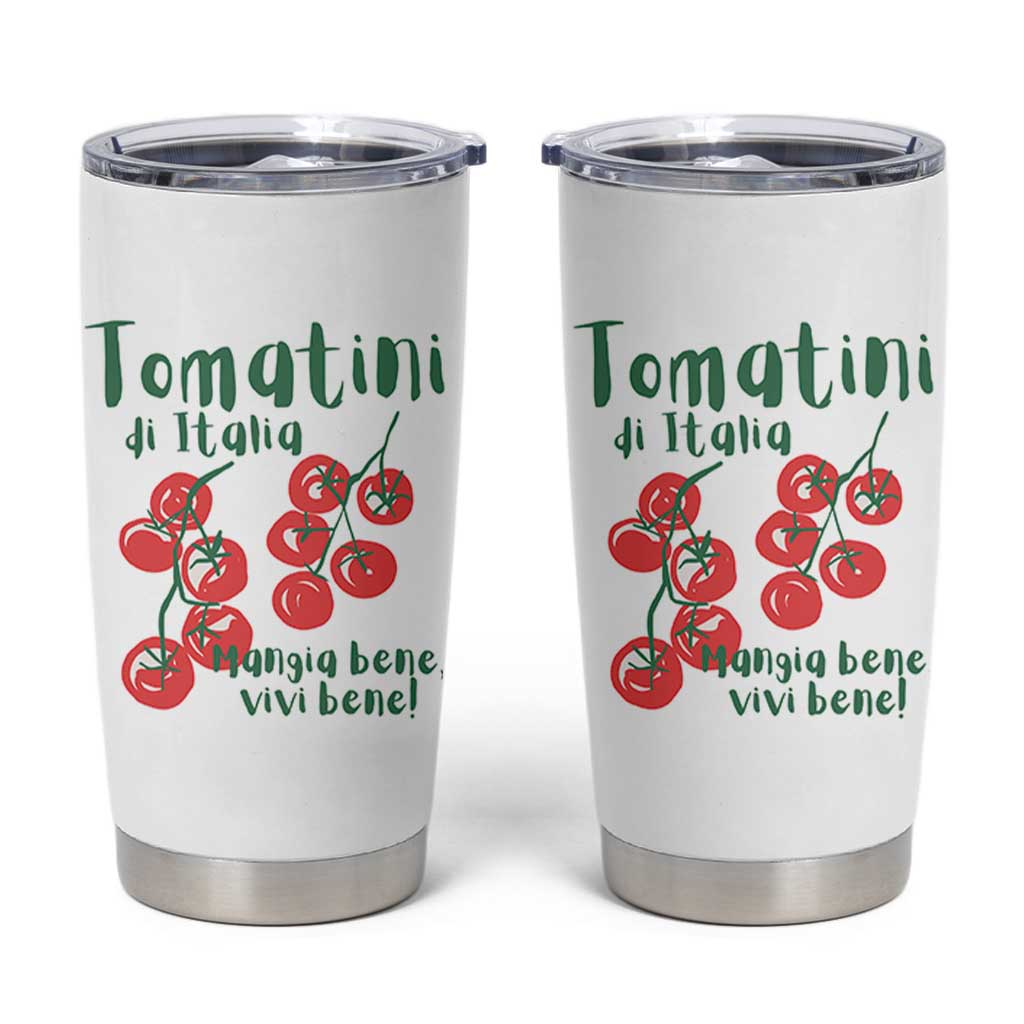 Italian Tomato Tumbler Cup Tomatini Di Italia Vegetable Garden Lover - Wonder Print Shop