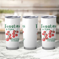 Italian Tomato Tumbler Cup Tomatini Di Italia Vegetable Garden Lover - Wonder Print Shop
