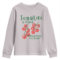 Italian Tomato Youth Sweatshirt Tomatini Di Italia Vegetable Garden Lover - Wonder Print Shop