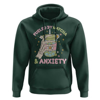 Funny Fueled By Matcha And Anxiety Hoodie Matcha Lover - Wonder Print Shop