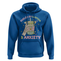 Funny Fueled By Matcha And Anxiety Hoodie Matcha Lover - Wonder Print Shop