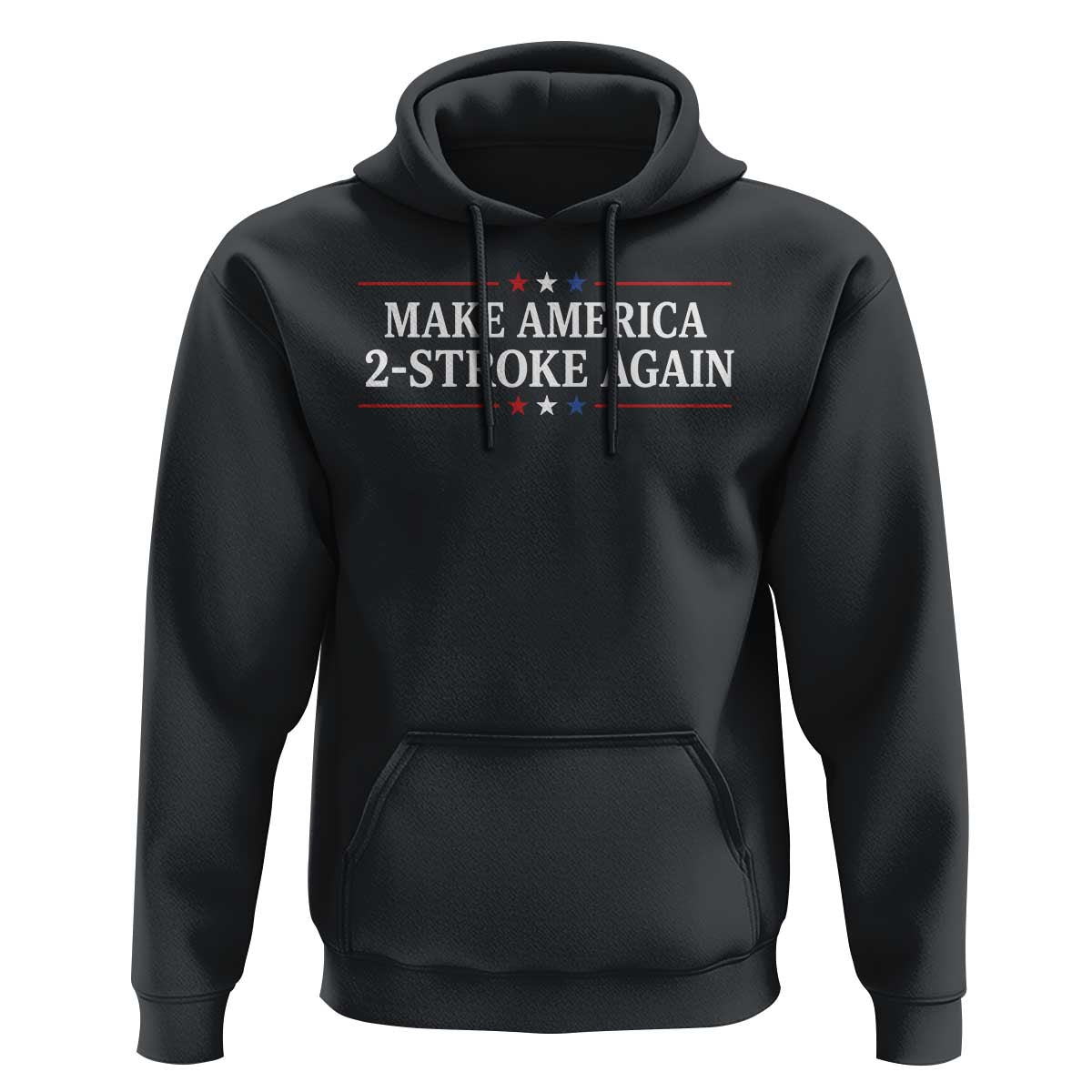 Funny 2 Stroke Motocross Lover Hoodie Make America 2 Stroke Again