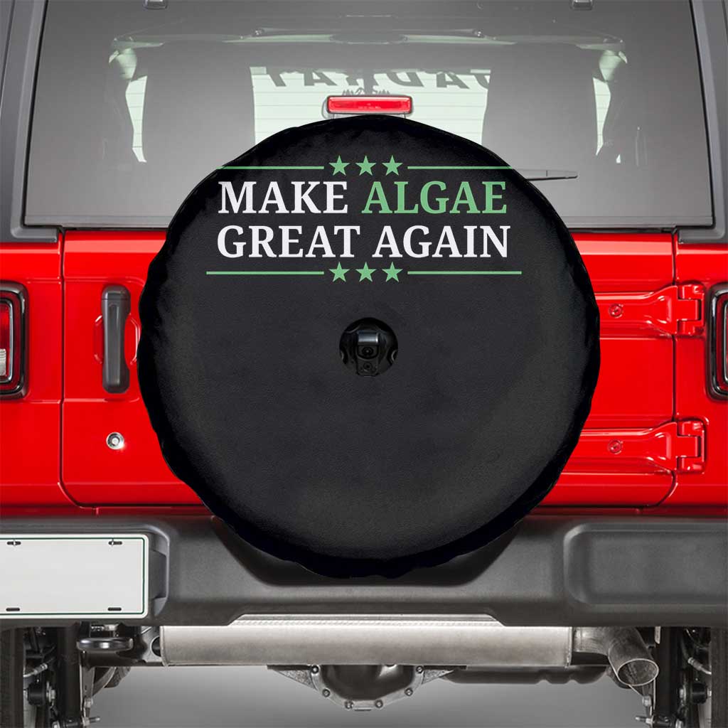 Make Algae Great Again Spare Tire Cover Funny Political Satire Lincoln Reflecting Pool