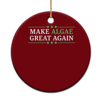 Make Algae Great Again Ceramic Ornament Funny Political Satire Lincoln Reflecting Pool