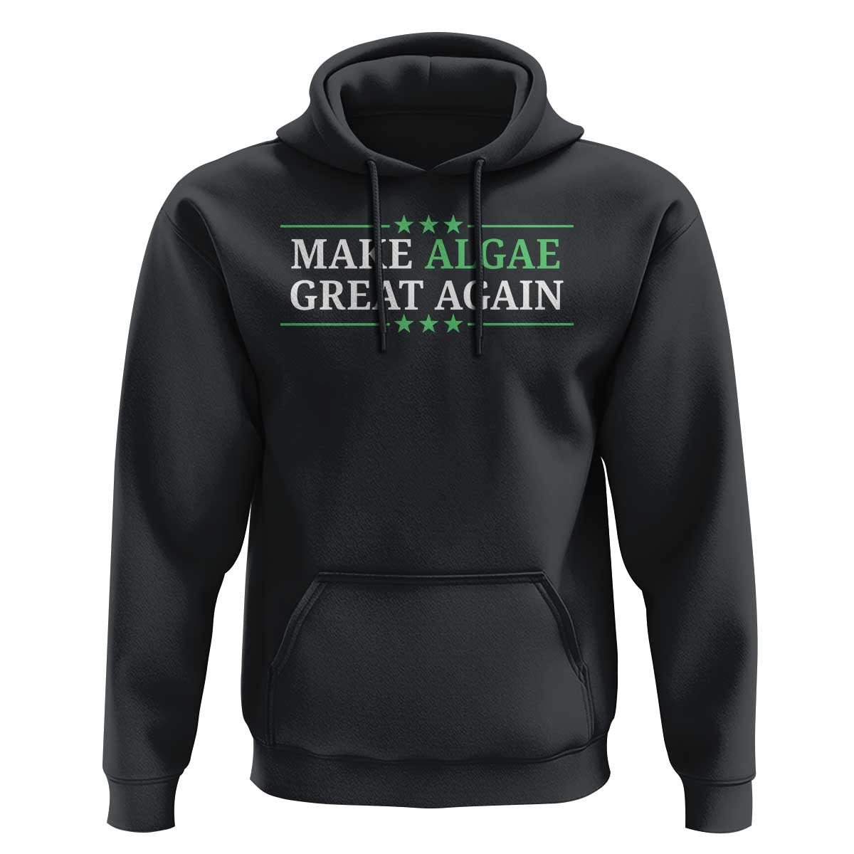 Make Algae Great Again Hoodie Funny Political Satire Lincoln Reflecting Pool