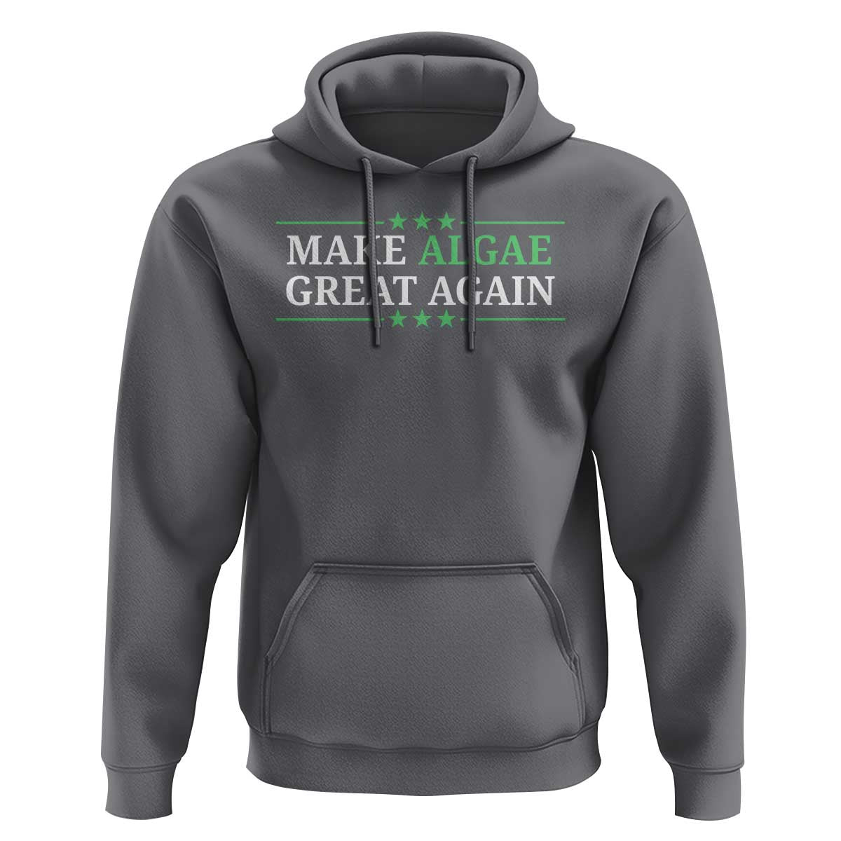 Make Algae Great Again Hoodie Funny Political Satire Lincoln Reflecting Pool