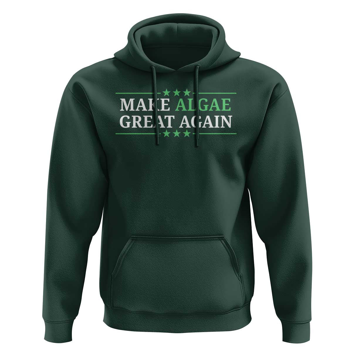 Make Algae Great Again Hoodie Funny Political Satire Lincoln Reflecting Pool