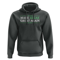 Make Algae Great Again Hoodie Funny Political Satire Lincoln Reflecting Pool