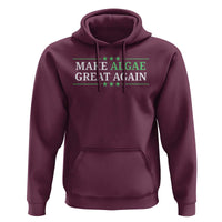Make Algae Great Again Hoodie Funny Political Satire Lincoln Reflecting Pool