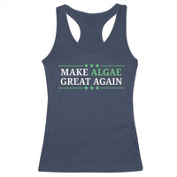 Make Algae Great Again Racerback Tank Top Funny Political Satire Lincoln Reflecting Pool