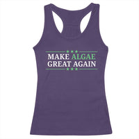 Make Algae Great Again Racerback Tank Top Funny Political Satire Lincoln Reflecting Pool