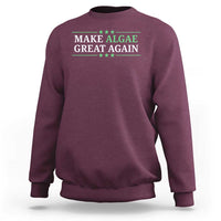 Make Algae Great Again Sweatshirt Funny Political Satire Lincoln Reflecting Pool