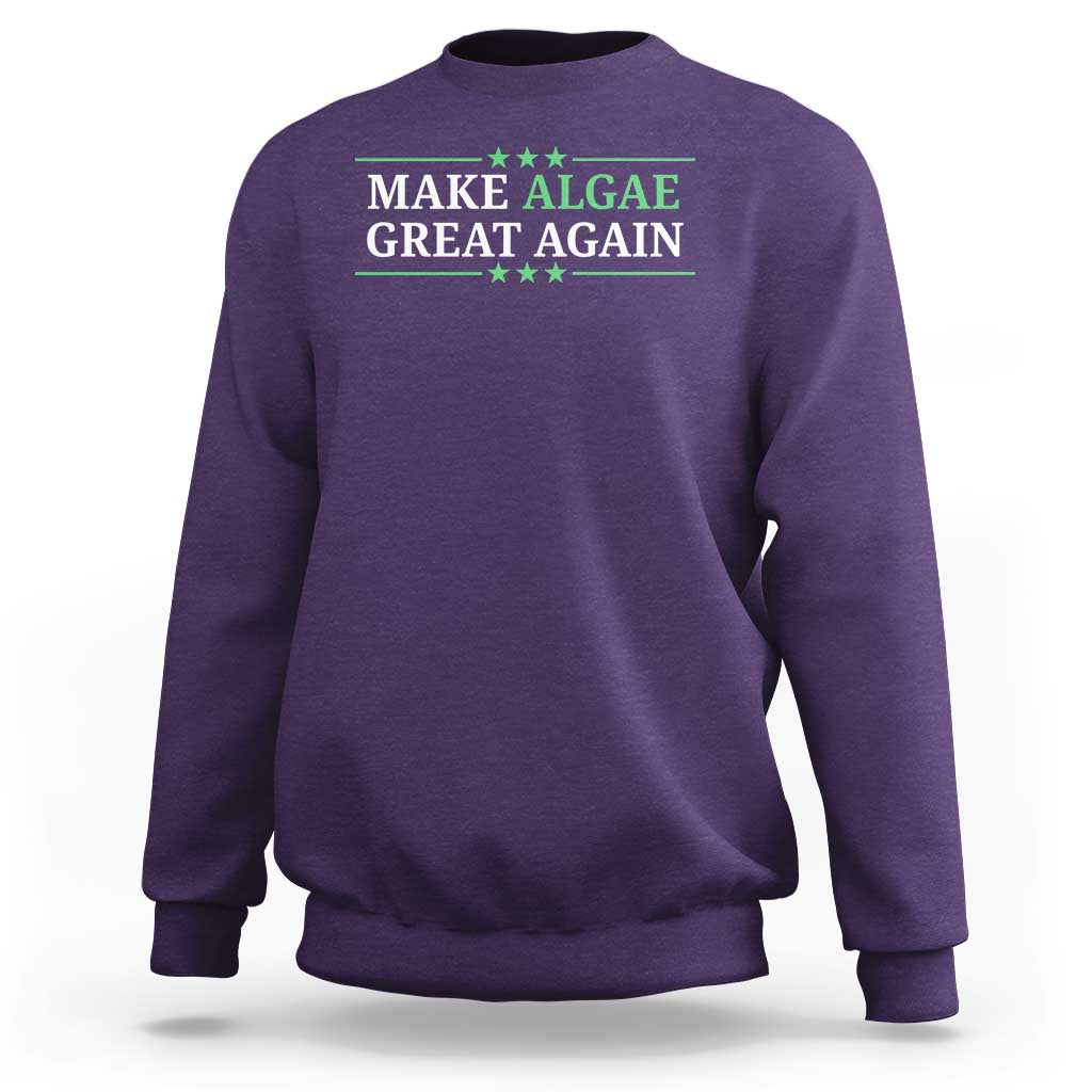 Make Algae Great Again Sweatshirt Funny Political Satire Lincoln Reflecting Pool