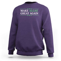 Make Algae Great Again Sweatshirt Funny Political Satire Lincoln Reflecting Pool