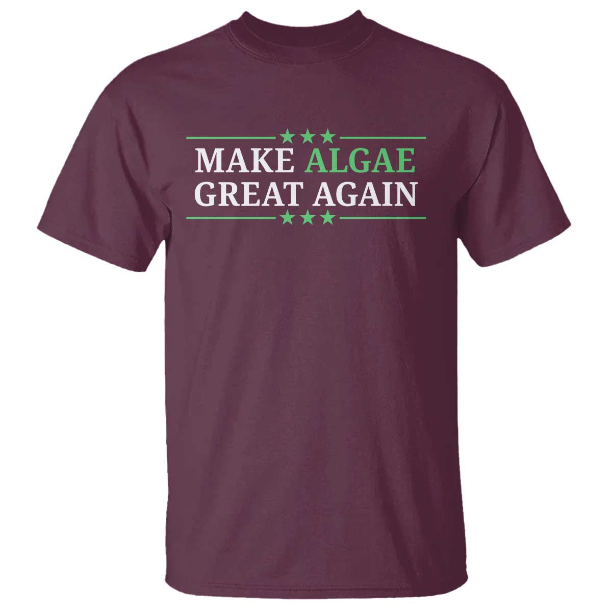 Make Algae Great Again T Shirt Funny Political Satire Lincoln Reflecting Pool