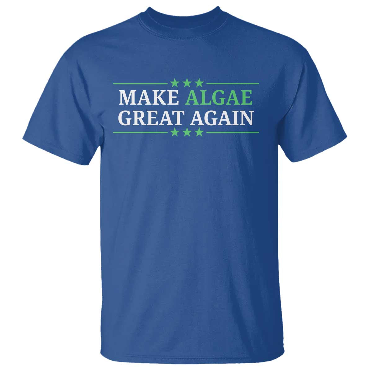 Make Algae Great Again T Shirt Funny Political Satire Lincoln Reflecting Pool