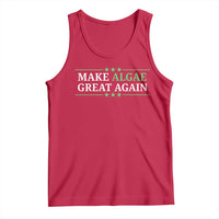 Make Algae Great Again Tank Top Funny Political Satire Lincoln Reflecting Pool