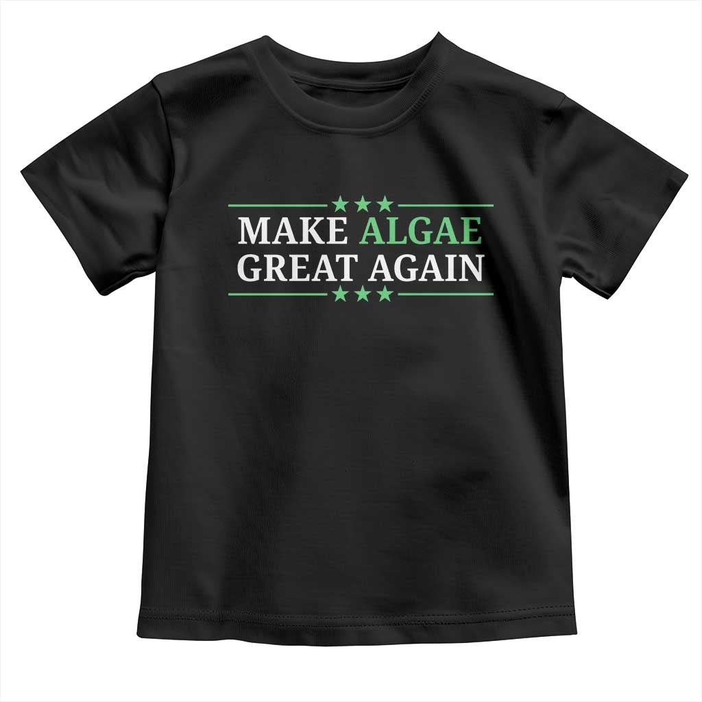 Make Algae Great Again Toddler T Shirt Funny Political Satire Lincoln Reflecting Pool