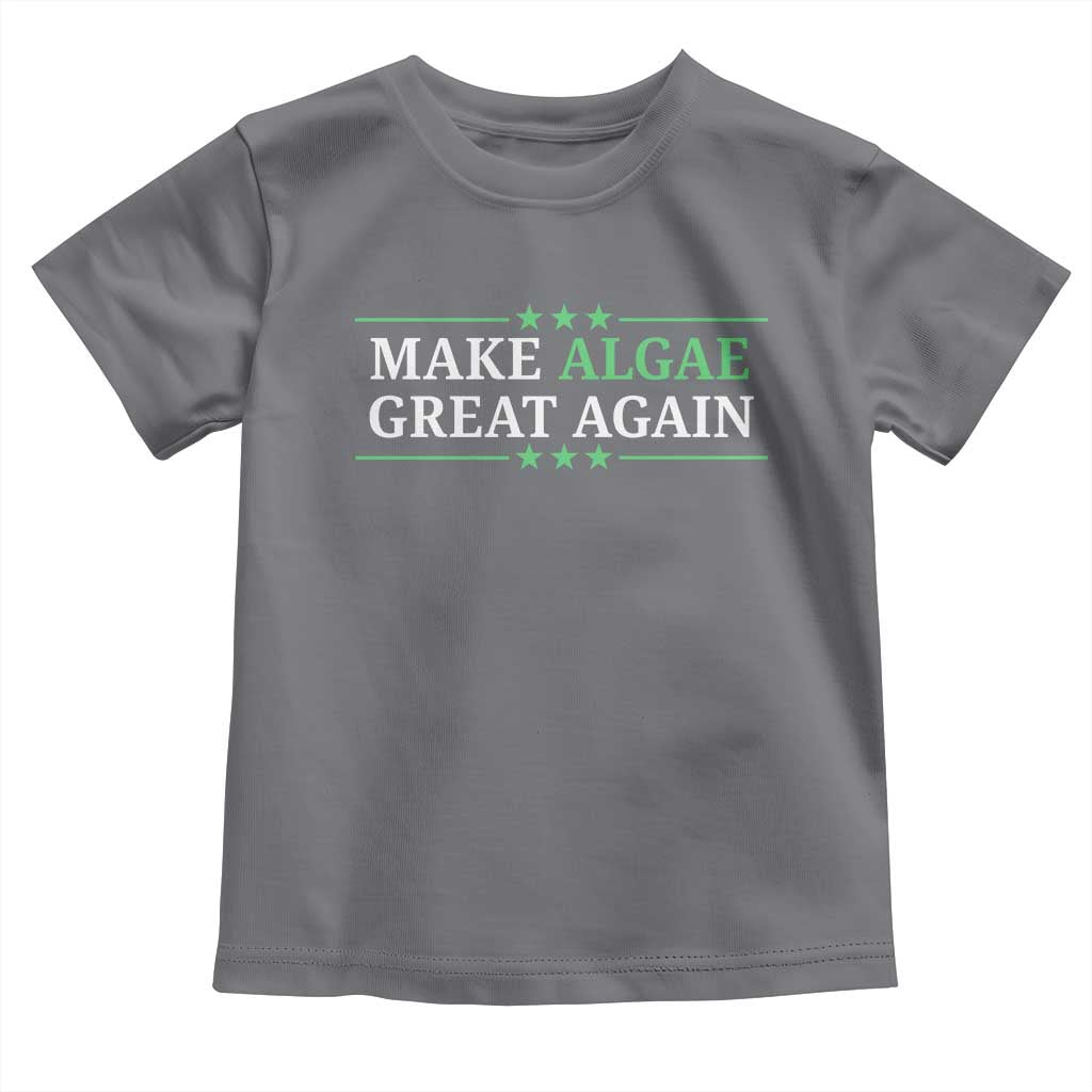 Make Algae Great Again Toddler T Shirt Funny Political Satire Lincoln Reflecting Pool