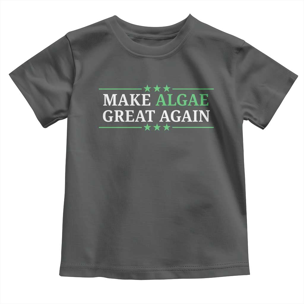 Make Algae Great Again Toddler T Shirt Funny Political Satire Lincoln Reflecting Pool
