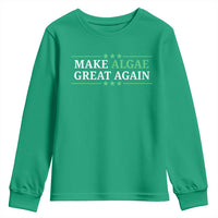 Make Algae Great Again Youth Sweatshirt Funny Political Satire Lincoln Reflecting Pool