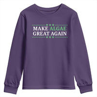 Make Algae Great Again Youth Sweatshirt Funny Political Satire Lincoln Reflecting Pool