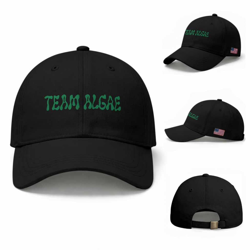 Team Algae Baseball Cap Political Satire Lincoln Reflecting Pool Midterm
