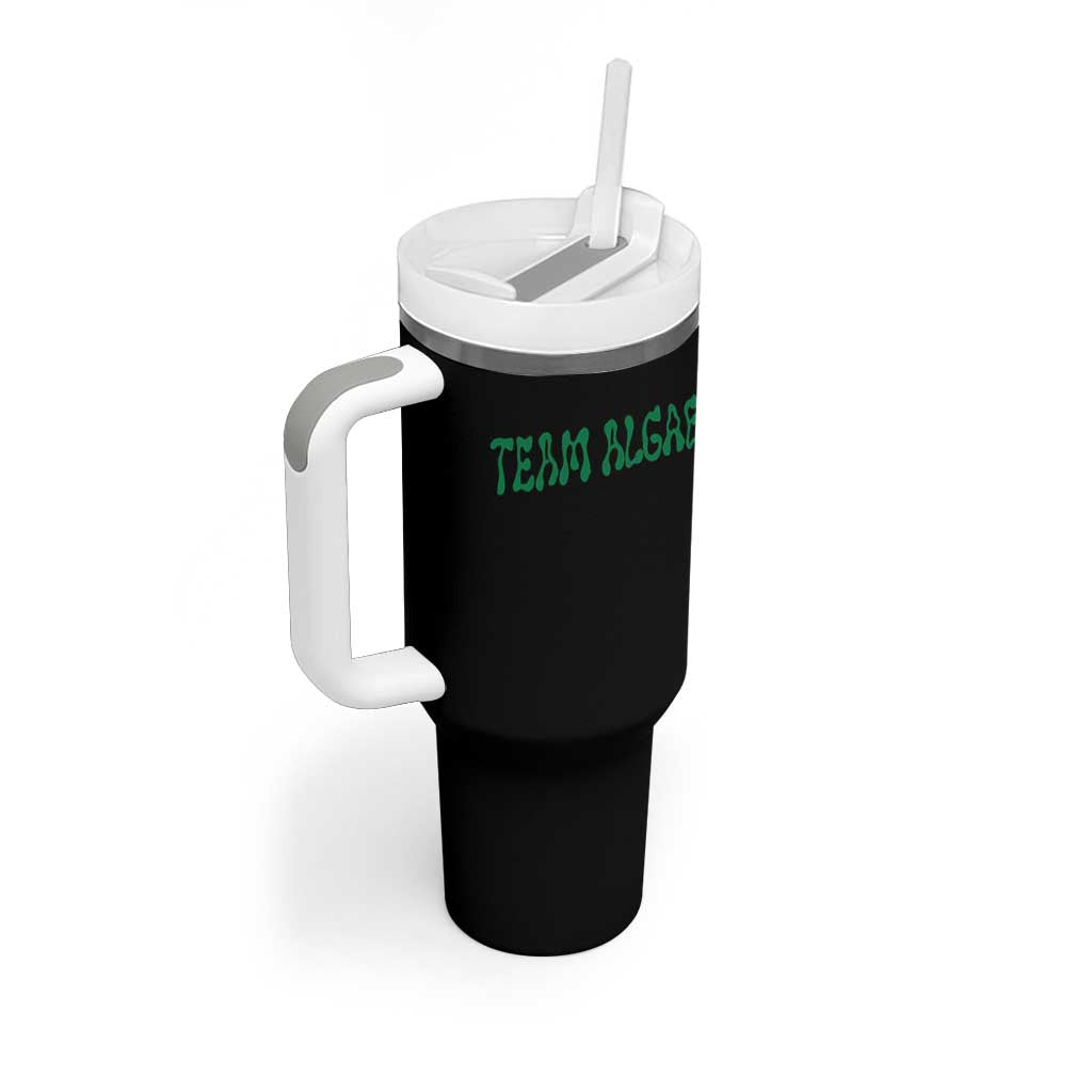 Team Algae Tumbler With Handle Political Satire Lincoln Reflecting Pool Midterm