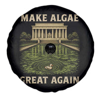 Make Algae Great Again Spare Tire Cover Funny Lincoln Memorial Reflecting Pool