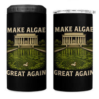 Make Algae Great Again 4 in 1 Can Cooler Tumbler Funny Lincoln Memorial Reflecting Pool
