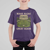 Make Algae Great Again T Shirt For Kid Funny Lincoln Memorial Reflecting Pool