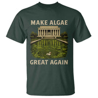 Make Algae Great Again T Shirt Funny Lincoln Memorial Reflecting Pool