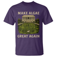 Make Algae Great Again T Shirt Funny Lincoln Memorial Reflecting Pool