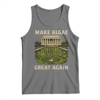 Make Algae Great Again Tank Top Funny Lincoln Memorial Reflecting Pool