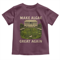 Make Algae Great Again Toddler T Shirt Funny Lincoln Memorial Reflecting Pool