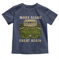 Make Algae Great Again Toddler T Shirt Funny Lincoln Memorial Reflecting Pool