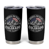 Colorado 150 America 250 Years Tumbler Cup Colorado Sesquicentennial Anniversary 1876 2026