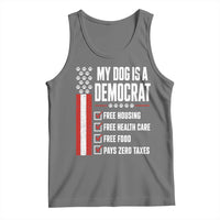 My Dog Is A Democrat Tank Top Funny Political Dog Owner